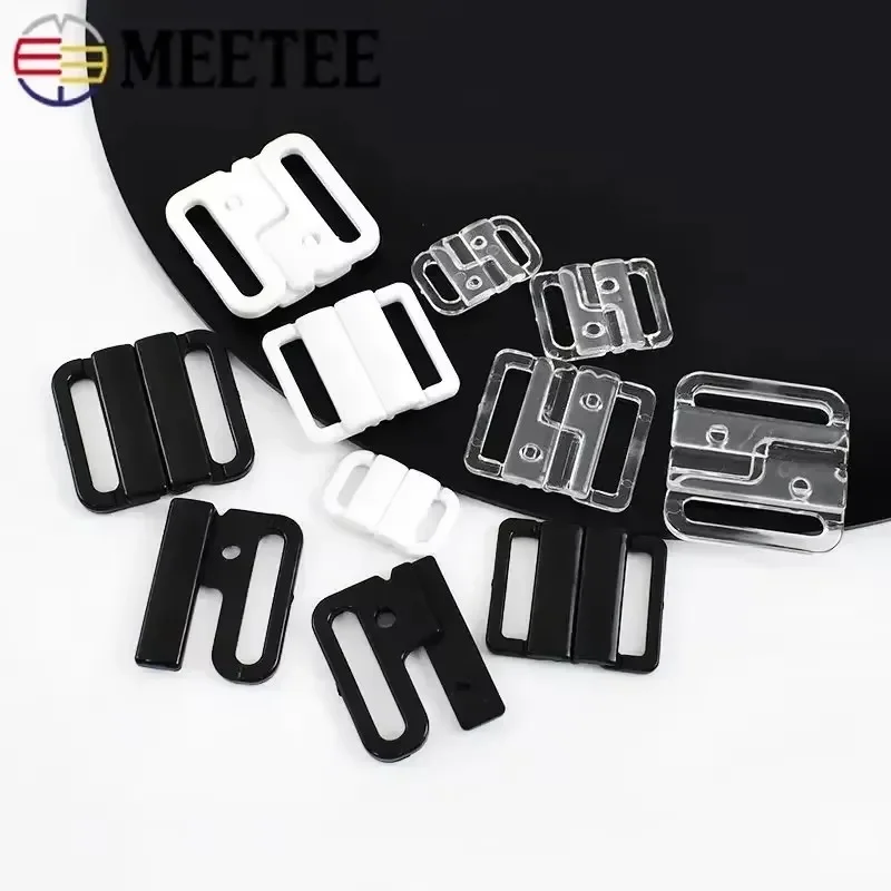 50Sets Meetee 8-25mm Plastic B - Nursing Bra Clip recension och pris