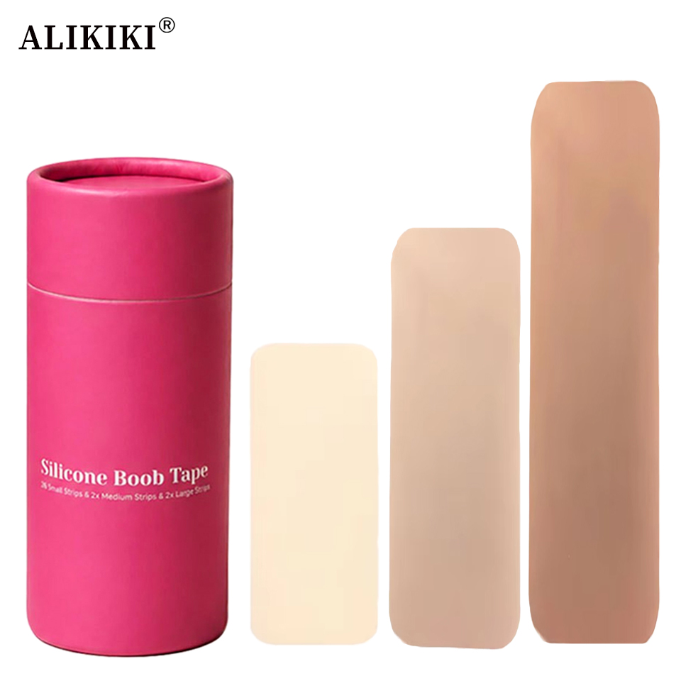 6Pcs Reusable Precut Silicone  - Strapless Bra Adhesive recension och pris