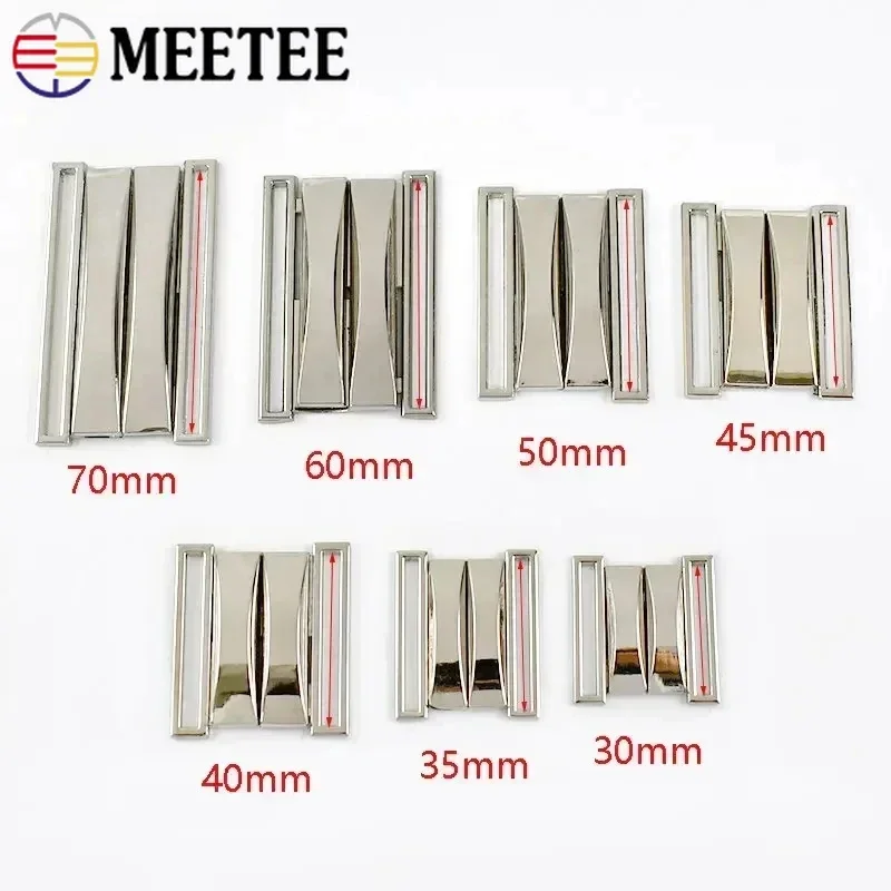5/10Pcs 30-70mm Metal Belt Buc - Nursing Bra Clip recension och pris
