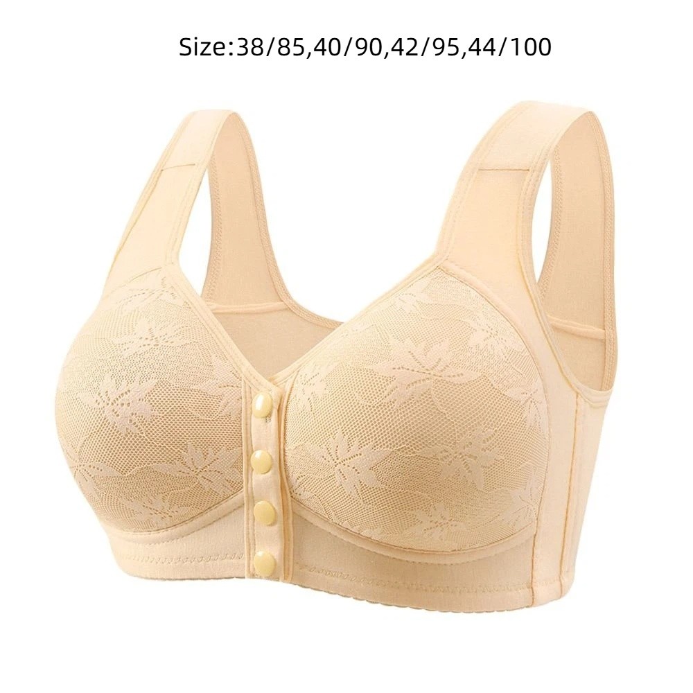 Casual Front Buckle Wireless S - Cotton Bra Everyday recension och pris
