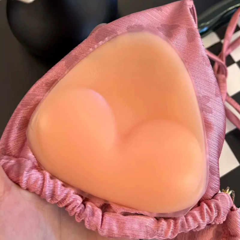 Women Push Up Bra Inserts Sili - Underwire Bra Padded recension och pris