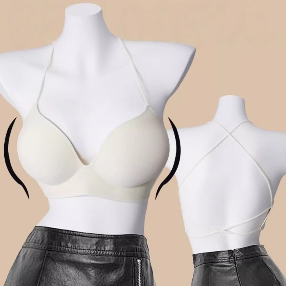 Fashion 3/4Cup Thicken Bra Sli - Minimizer Bra Women recension och pris