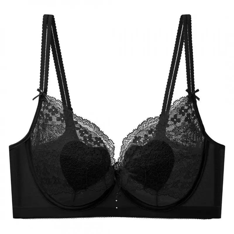 Stylish Soft Underwire Lace Br - Minimizer Bra Women recension och pris