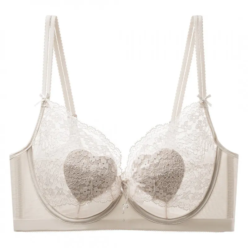 Stylish Soft Underwire Lace Br - Minimizer Bra Women recension och pris